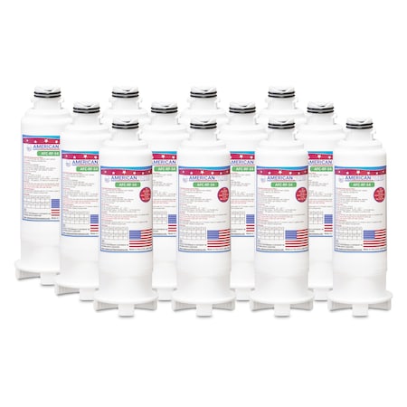 American Filter Co AFC Brand AFC-RF-S4, Compatible to Samsung DA97-17376B Refrigerator Water Filters (12PK) Made by AFC DA97-17376B-AFC-RF-S4-12-94011